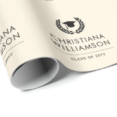 Gepersonaliseerde School en College Graduation Ele Cadeaupapier (Rol Hoek)