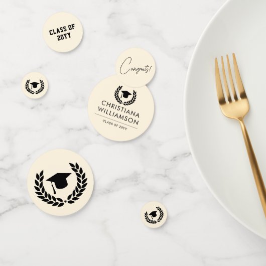 Gepersonaliseerde School en College Graduation Ele Confetti (Groep)