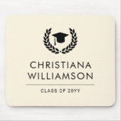 Gepersonaliseerde School en College Graduation Ele Muismat (Voorkant)