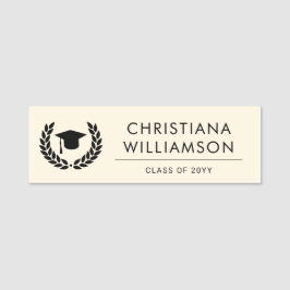 Gepersonaliseerde School en College Graduation Ele Naamplaatje
