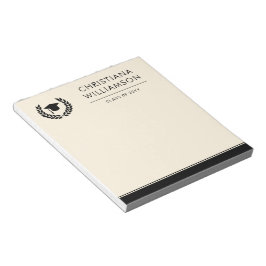 Gepersonaliseerde School en College Graduation Ele Notitieblok