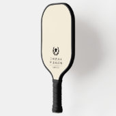 Gepersonaliseerde School en College Graduation Ele Pickleball Paddle (Links)