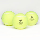 Gepersonaliseerde School en College Graduation Ele Tennisballen (Multi)