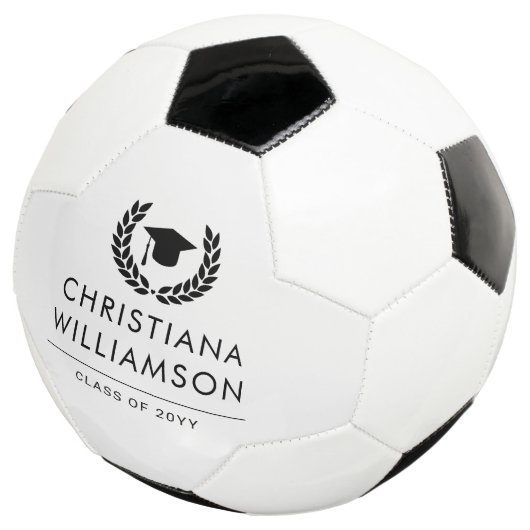 Gepersonaliseerde School en College Graduation Ele Voetbal (Drie kwart)