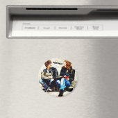 Gepersonaliseerde School Geëigend Tiener collage Magneet (Insitu (Vaatwasser))