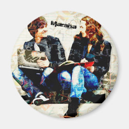 Gepersonaliseerde School Geëigend Tiener collage Magneet