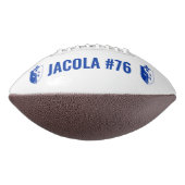Gepersonaliseerde School Logo Football Gift (Gedraaid 90)