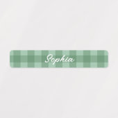 Gepersonaliseerde School Naam Labels voor Meisjes (Design 2)