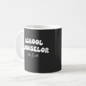 Gepersonaliseerde Schoolbegeleider Gift Koffiemok (Voorkant links)