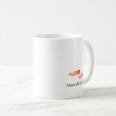 Gepersonaliseerde schoolbegeleider met sprankel koffiemok (Voorkant rechts)