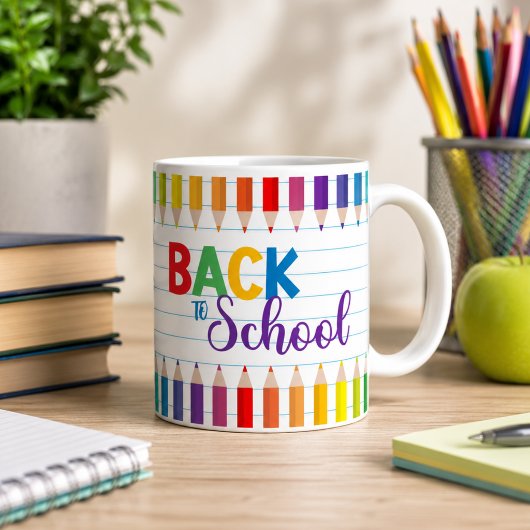 Gepersonaliseerde schoolleraar koffiemok