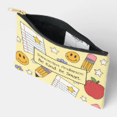 Gepersonaliseerde schooltas – klein formaat etui (Open)