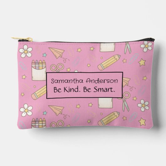 Gepersonaliseerde schooltas – klein formaat etui (Voorkant)