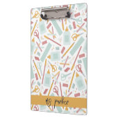 Gepersonaliseerde schooltools klembord (Links)