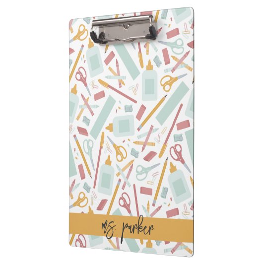 Gepersonaliseerde schooltools klembord (Links)