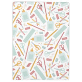 Gepersonaliseerde schooltools klembord (Achterkant)