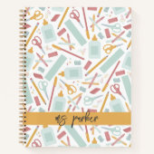 Gepersonaliseerde schooltools notitieboek (Voorkant)