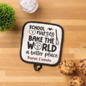 Gepersonaliseerde schoolverpleegkundigen bakken de pannenlap (Top down)