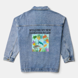 Gepersonaliseerde schoondochter's Denim Jacket