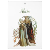 Gepersonaliseerde schoonheid en het Beest Klembord (Achterkant)