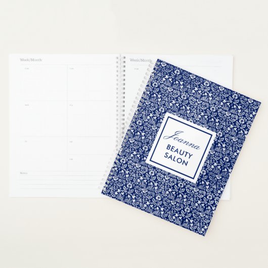 Gepersonaliseerde schoonheidssalon William Morris Planner (Display)