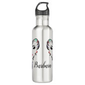 Gepersonaliseerde schoonheidsspecialiste waterfles  (Voorkant)