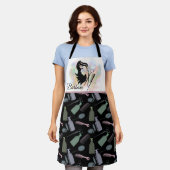 Gepersonaliseerde schoonheidsspecialisten schort (Gedragen)