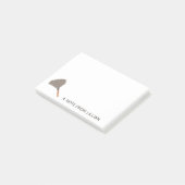 Gepersonaliseerde schoonmaak Lady Maid Service Post-it® Notes (Schuin)