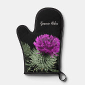 Gepersonaliseerde Schotse distel Ovenwant (Voorkant)