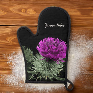 Gepersonaliseerde Schotse distel Ovenwant