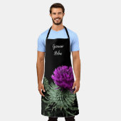 Gepersonaliseerde Schotse distel Schort (Gedragen)