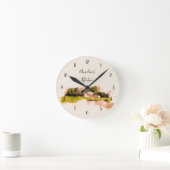 Gepersonaliseerde Schotse Farmhouse Kitchen Ronde Klok (Huis)