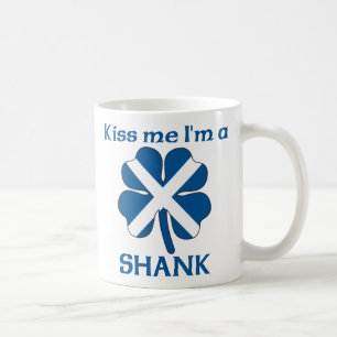 Gepersonaliseerde Schotse kus Ik ben Shank Koffiemok