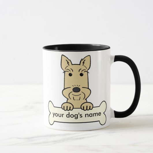 Gepersonaliseerde Schotse Terrier Mok (Rechts)