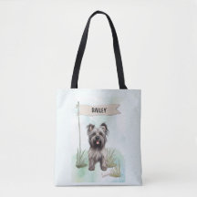 Gepersonaliseerde Schotse Terrier-waterverf Honden