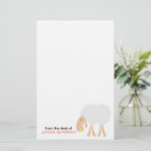 Gepersonaliseerde schrijfbenodigdheden van Kindere Briefpapier (Staand voorkant)