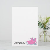 Gepersonaliseerde schrijfbenodigdheden van Kindere Briefpapier (Staand voorkant)