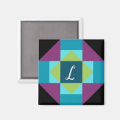 Gepersonaliseerde schuur Quilt Magneet (Voorkant / Achterkant)