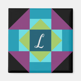 Gepersonaliseerde schuur Quilt Magneet