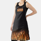 Gepersonaliseerde Scorchin BBQ Grillmaster Barbecu Schort (Insitu)