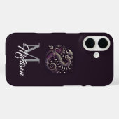 Gepersonaliseerde Scorpio Zodiac iPhone Case (Achterkant (horizontaal))