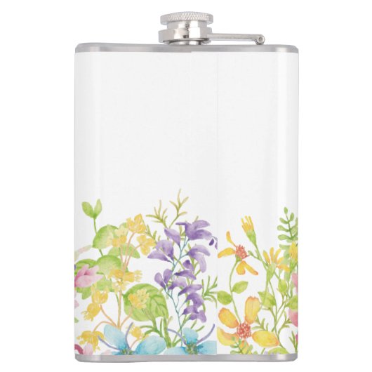 Gepersonaliseerde Scottie dog Flask, roze scottie Heupfles (Achterkant)