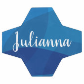 Gepersonaliseerde Script Meisje Naam Unieke Sport  Voetbal (Enkel)