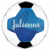 Gepersonaliseerde Script Meisje Naam Unieke Sport  Voetbal (Voorkant)