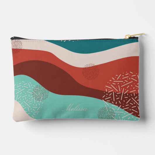 Gepersonaliseerde script retro etui (Achterkant)