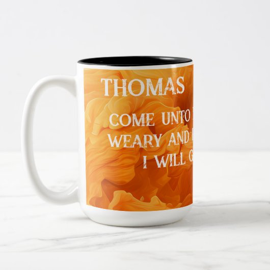 Gepersonaliseerde Scripture Mok (Links)