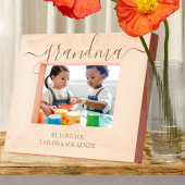 Gepersonaliseerde scrolltypografie gegraveerde lijstjes