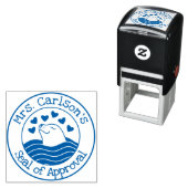 Gepersonaliseerde "Seal of Approval" Zelfinkt stem Zelfinktende Stempel (In situ)