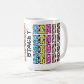 Gepersonaliseerde Senior 2025 Pride Koffiemok (Voorkant rechts)