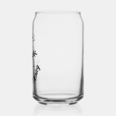 Gepersonaliseerde September Geboorte Bloem Morning Blikvorm Glas (Links)